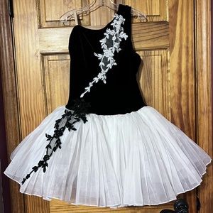 Weissman showtime dance recital costume MA medium adult jazz tap ballet tutu